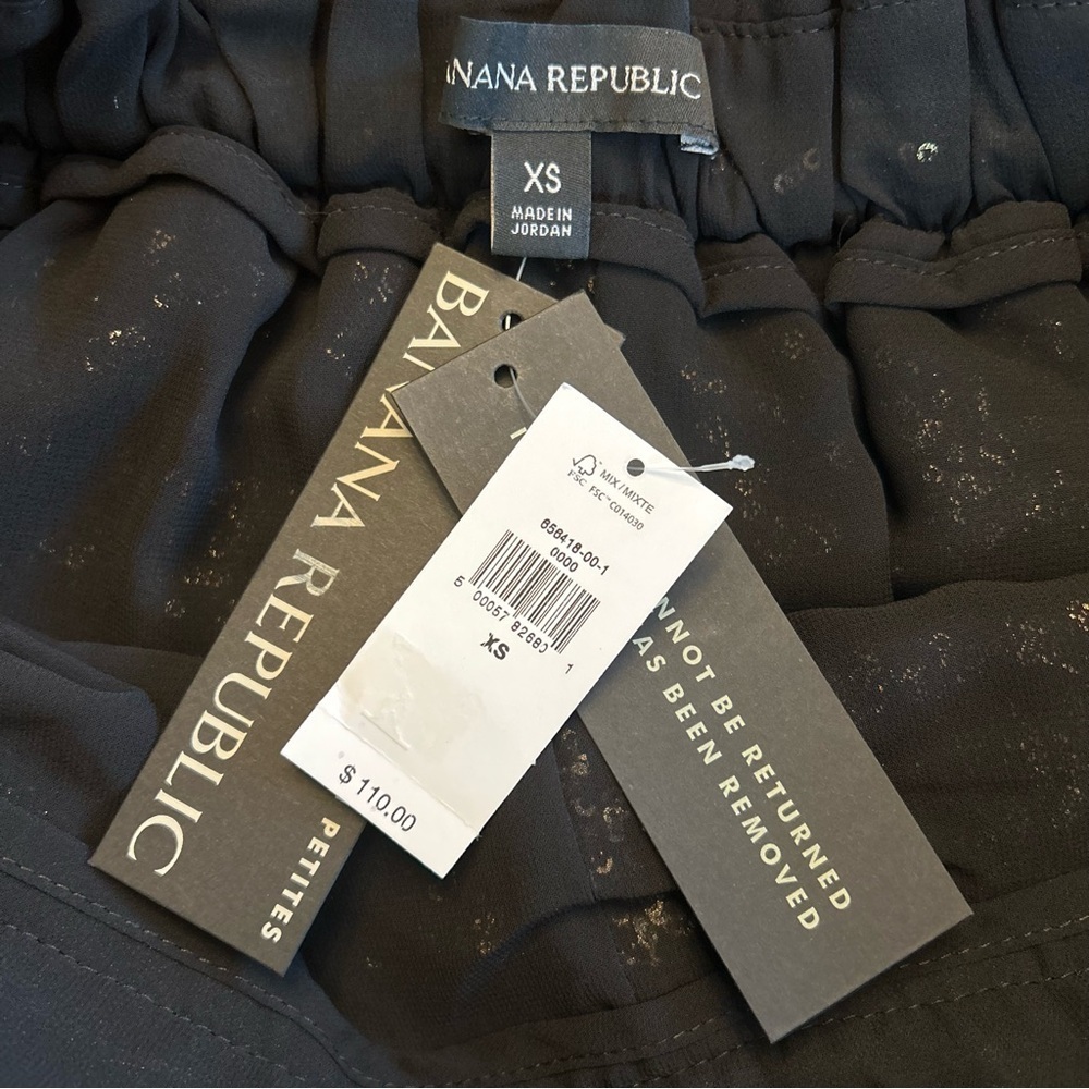 NEW Banana Republic | High-Rise Wide Leg Sequin Pants - Picture 7 of 13